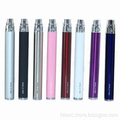 Variable voltage eGo-C twist starter kit, 1100mAh 3.2V-4.8V